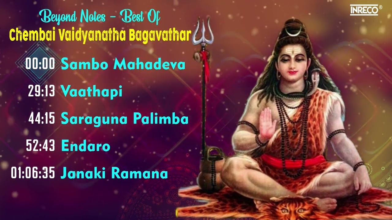 🎶 Beyond Notes – Best of Chembai Vaidyanatha Bhagavathar | Thyagaraja Krithis | Carnatic Vocal Gems