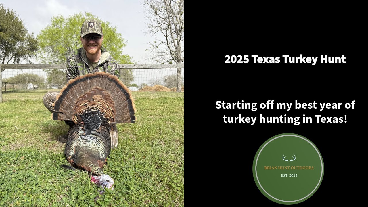 Texas Turkey Hunting 2025! First Left-Handed Shot