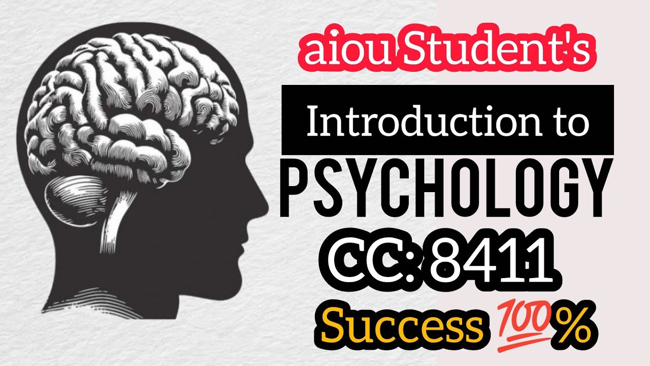 Most Important Questions in Introduction to Psychology CC 8411for aiou Students #aiou #aioustudents 