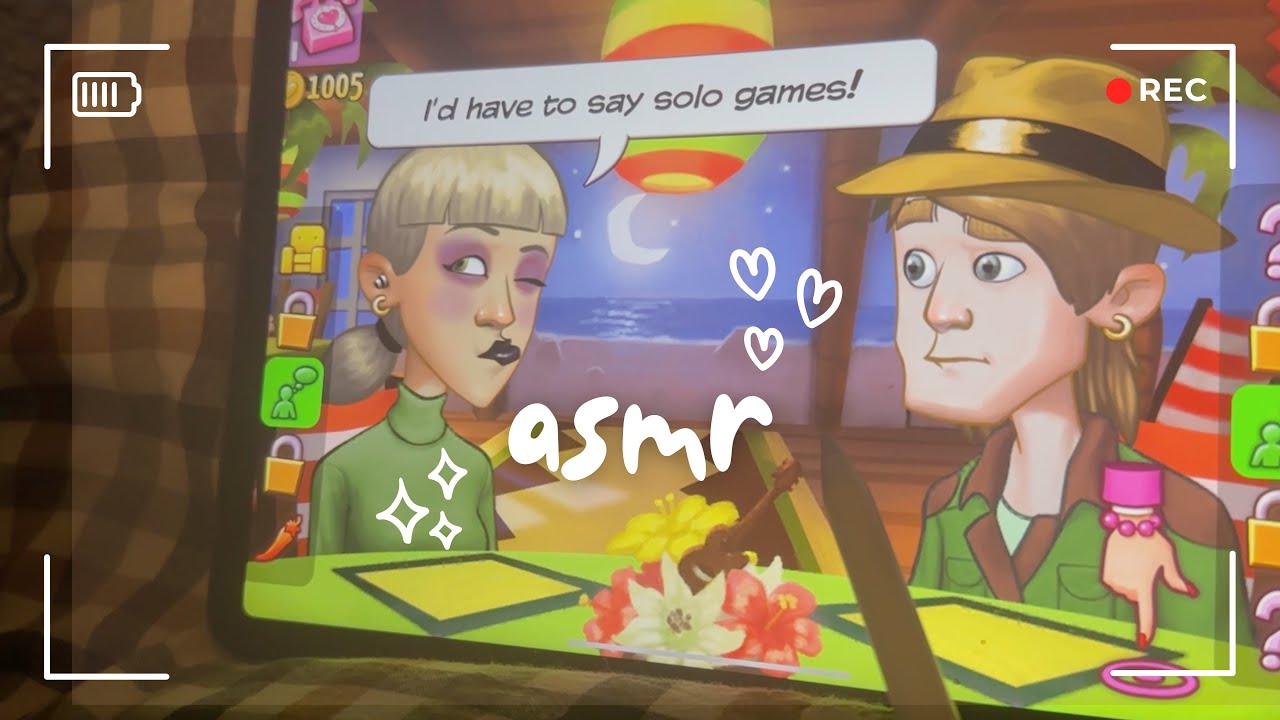 kitty powers' matchmaker asmr on ipad! 💖 (clicking, whispering)