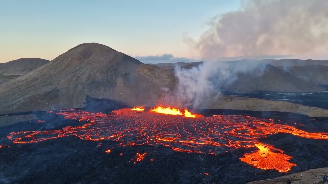 Active Volcano Hike to Meradalir Volcano with BusTravel Iceland