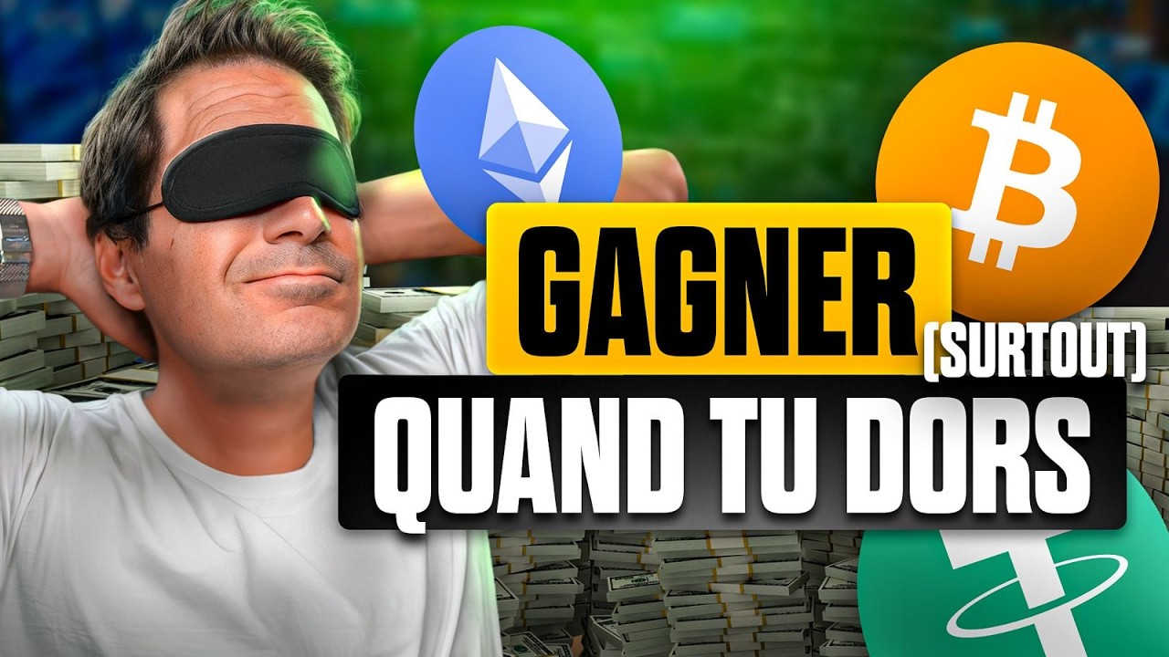 Comment générer du rendement en crypto… sans trader