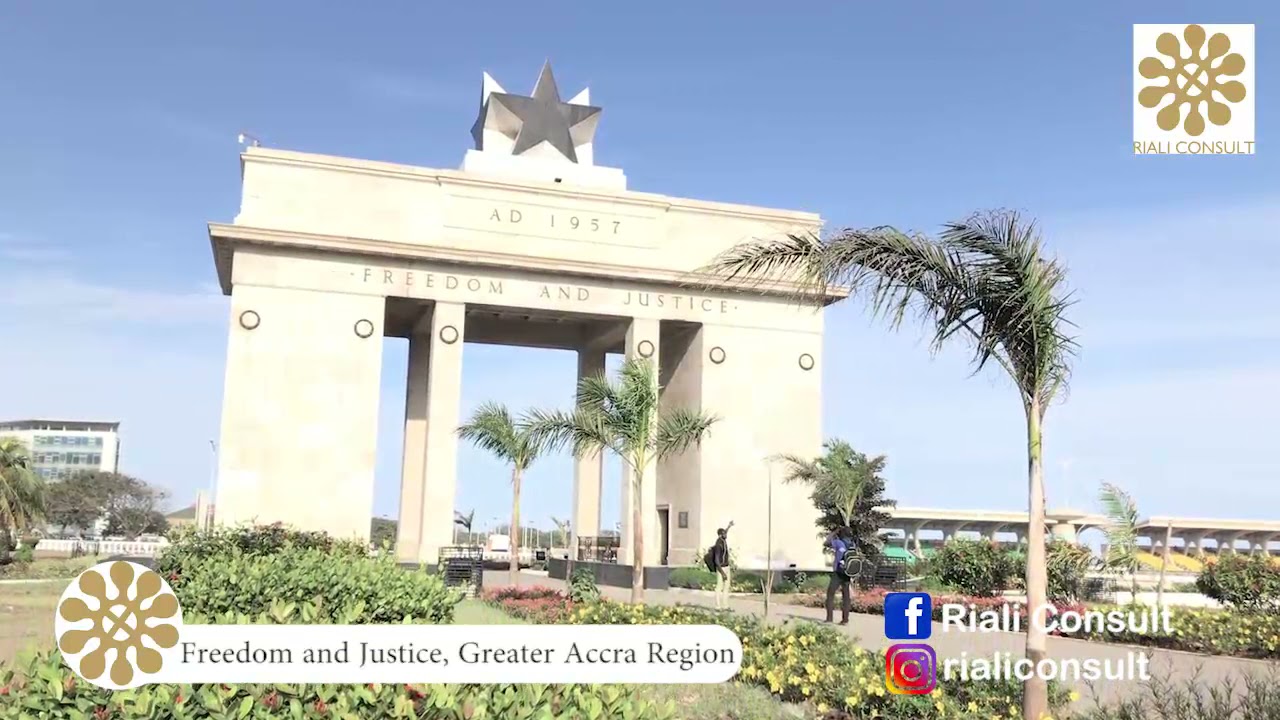 Beautiful places to see in Greater Accra region, Ghana.
