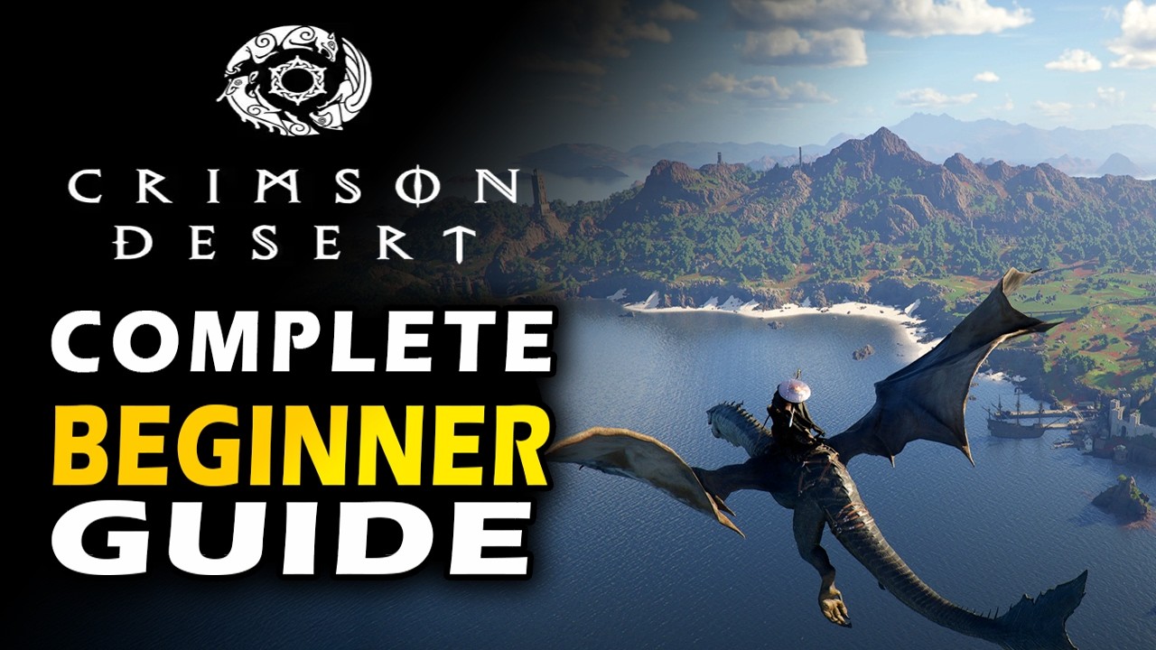 Crimson Desert - Beginner Guide | Secrets, Jetpack, Best Weapon and More!