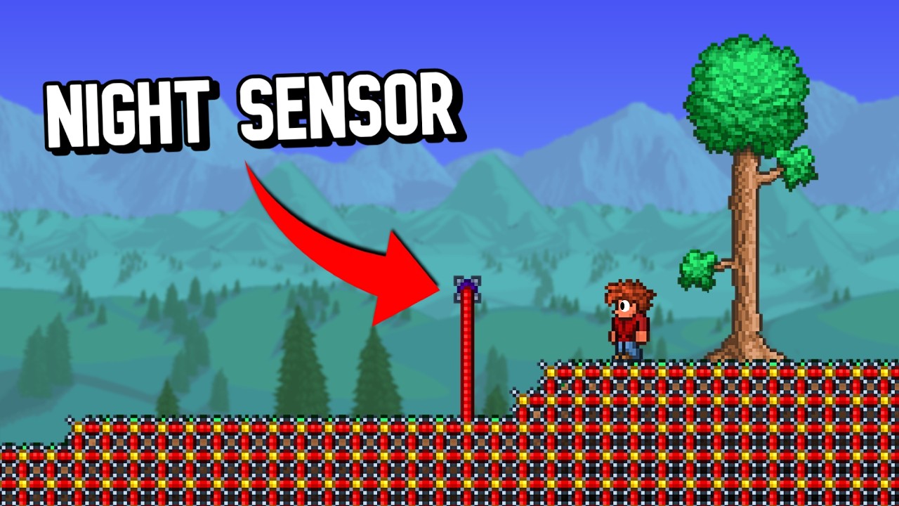 Terraria, but the entire world is actuated every night...