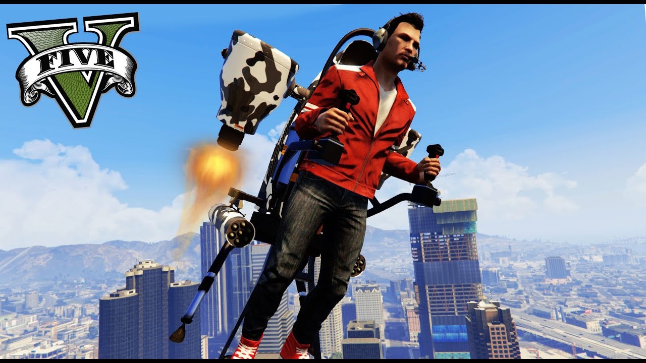 GTA V Online - POR FIN EL NUEVO JETPACK!! - NexxuzHD