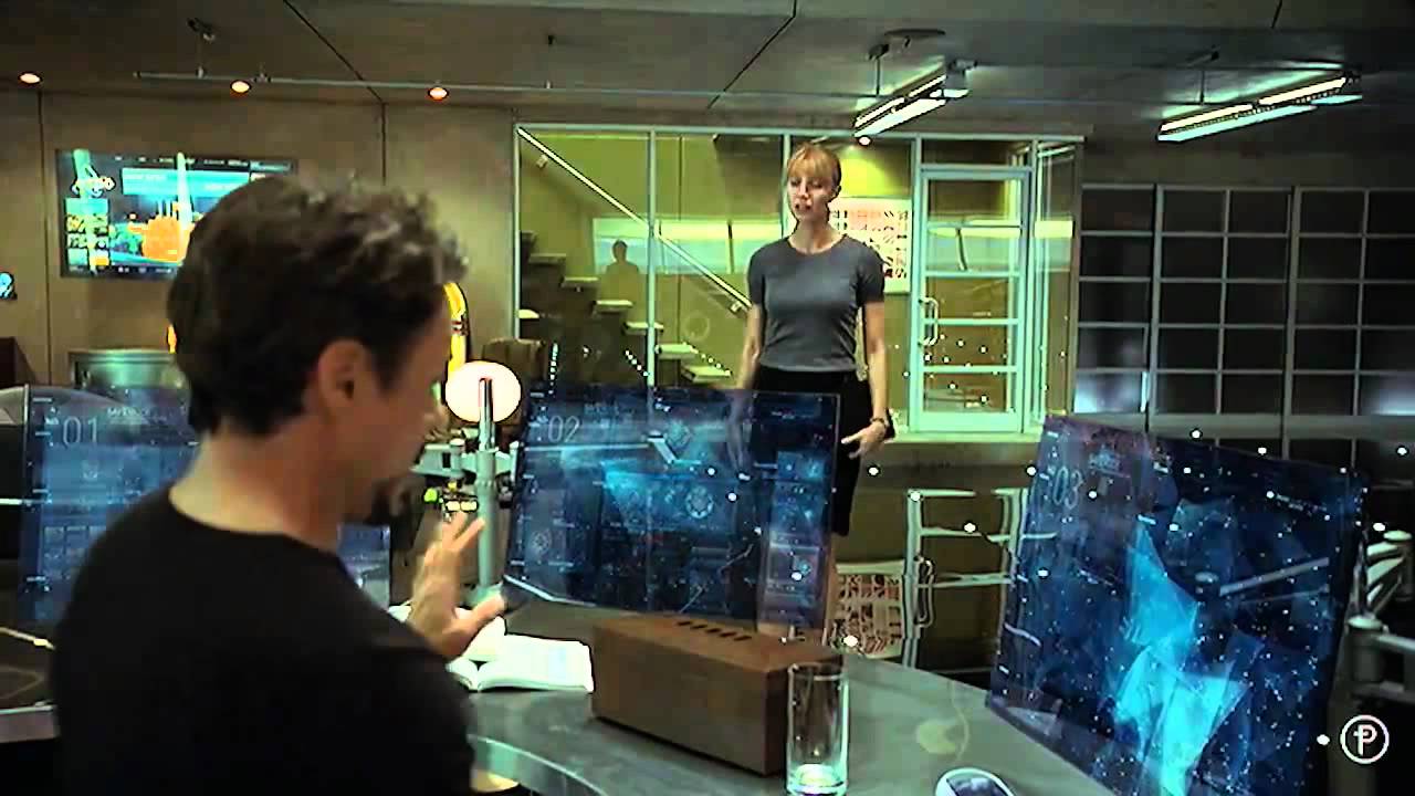 Iron Man 2 Amazing Interfaces & Holograms (Pt. 1 of 3)