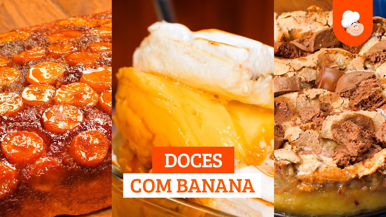 Doces com banana — Receitas TudoGostoso