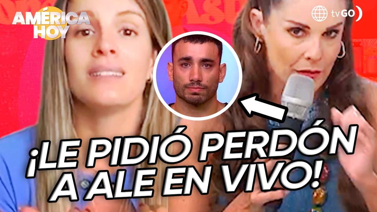 América Hoy: Said Palao le pidió perdón a Alejandra Baigorria (HOY)