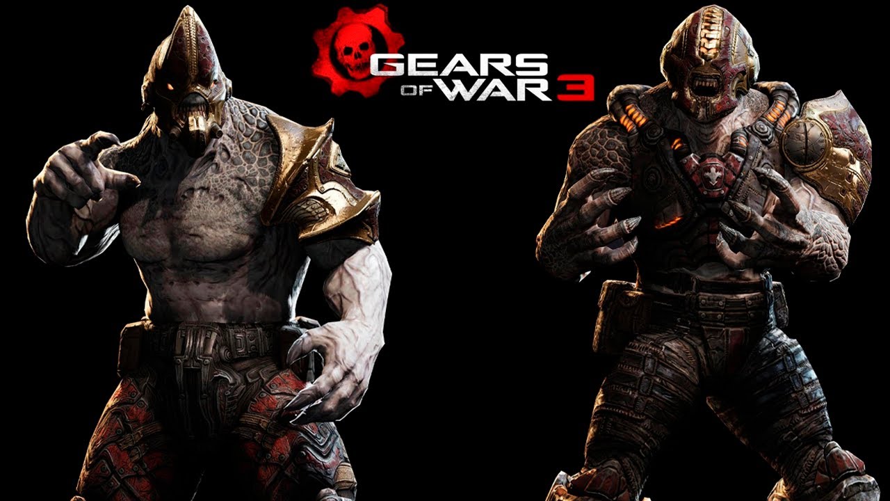Gears of war 3: Como obtener a los personajes HUNTER DORADO y MINERO DORADO (Medallas ONIX).