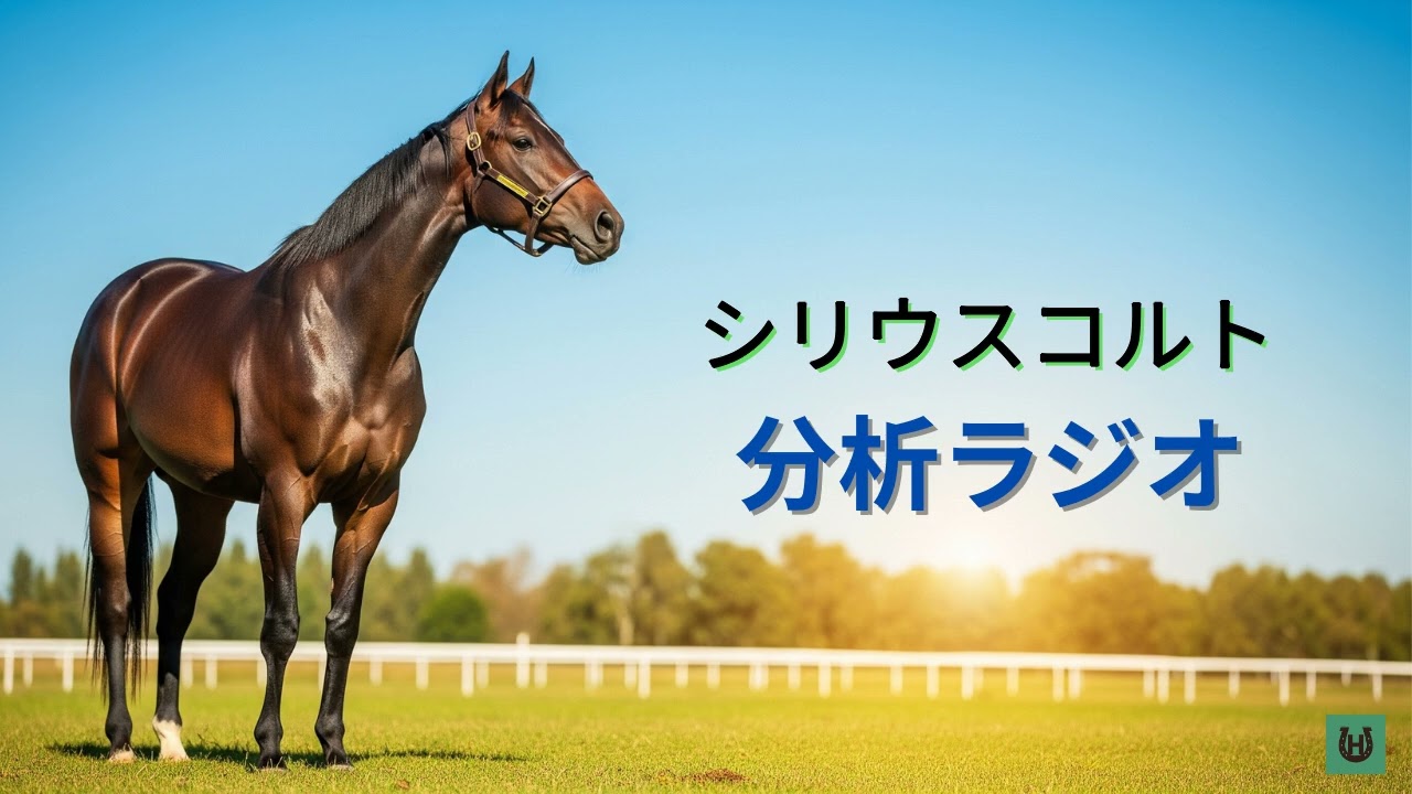 【競馬】シリウスコルト【分析ラジオ】