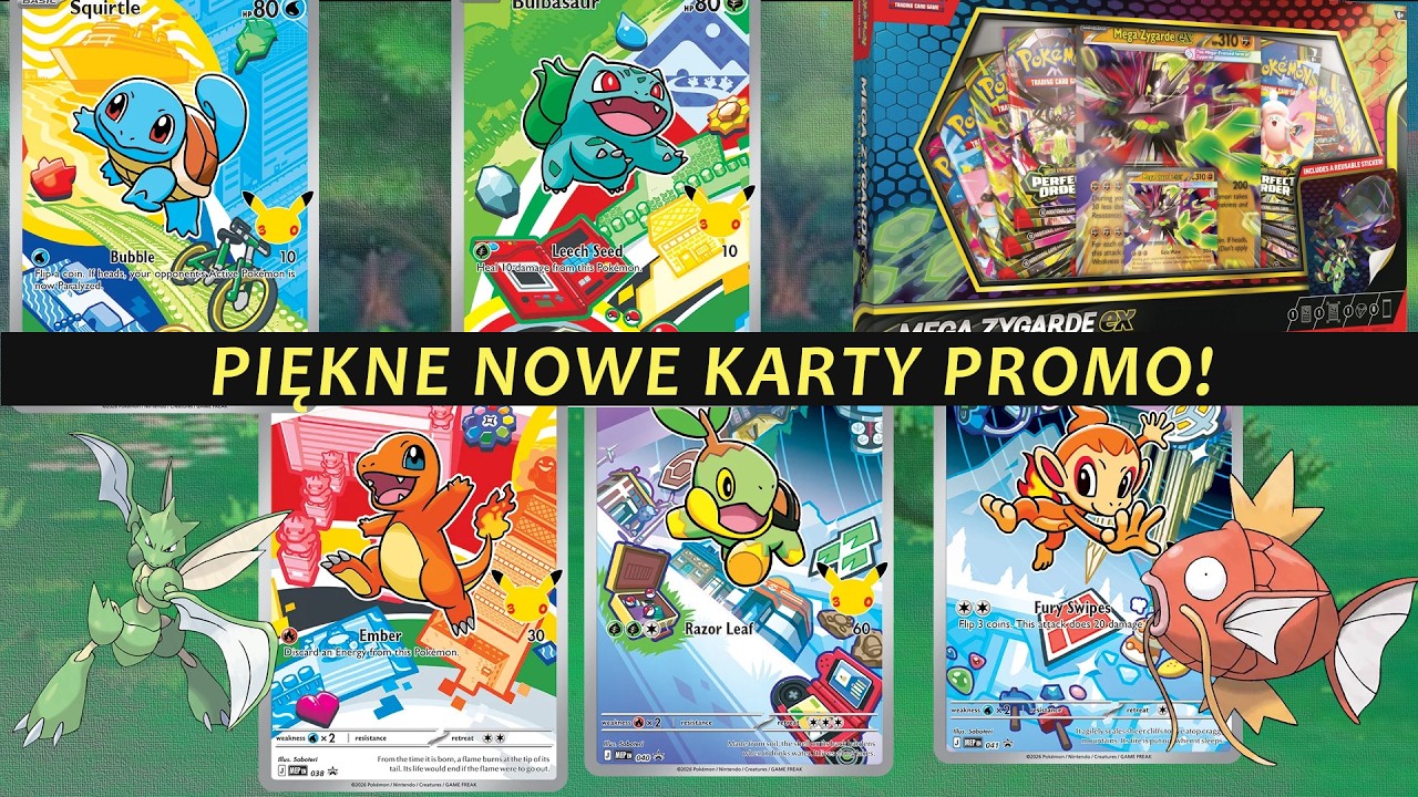 Nowy , piękne karty Promo i nowe akcesoria na 30-lecie! Pokemon TCG - Podsumowanie tygodnia