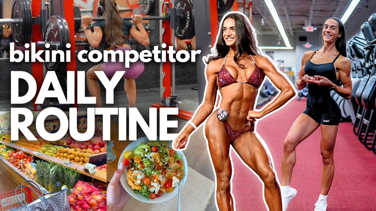 WHY I'M EATING MORE TO BUILD MUSCLE | Day in My Life as a Bikini Competitor