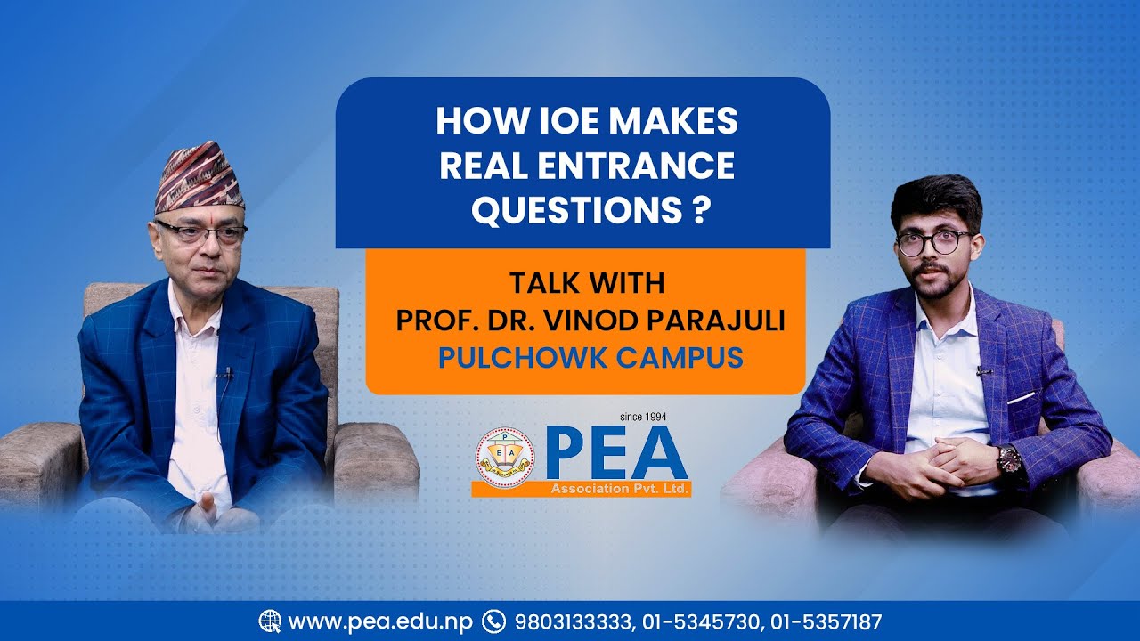 Prof. Dr. Vinod Parajuli (Pulchowk Campus) with Dipak Dahal | Ep. 03