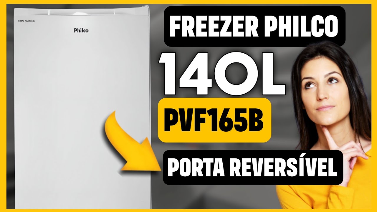 FREEZER VERTICAL PHILCO PFV165B 140L: PR&Oacute;S, CONTRAS E SE VALE A PENA