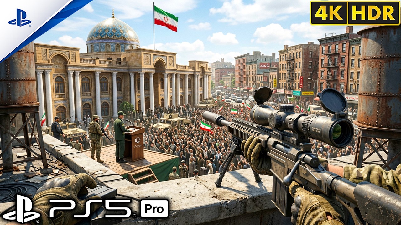 (PS5) US Launches Major Military Campaign Against Iran | Realistic Gameplay [4K60FPS] Call of Duty