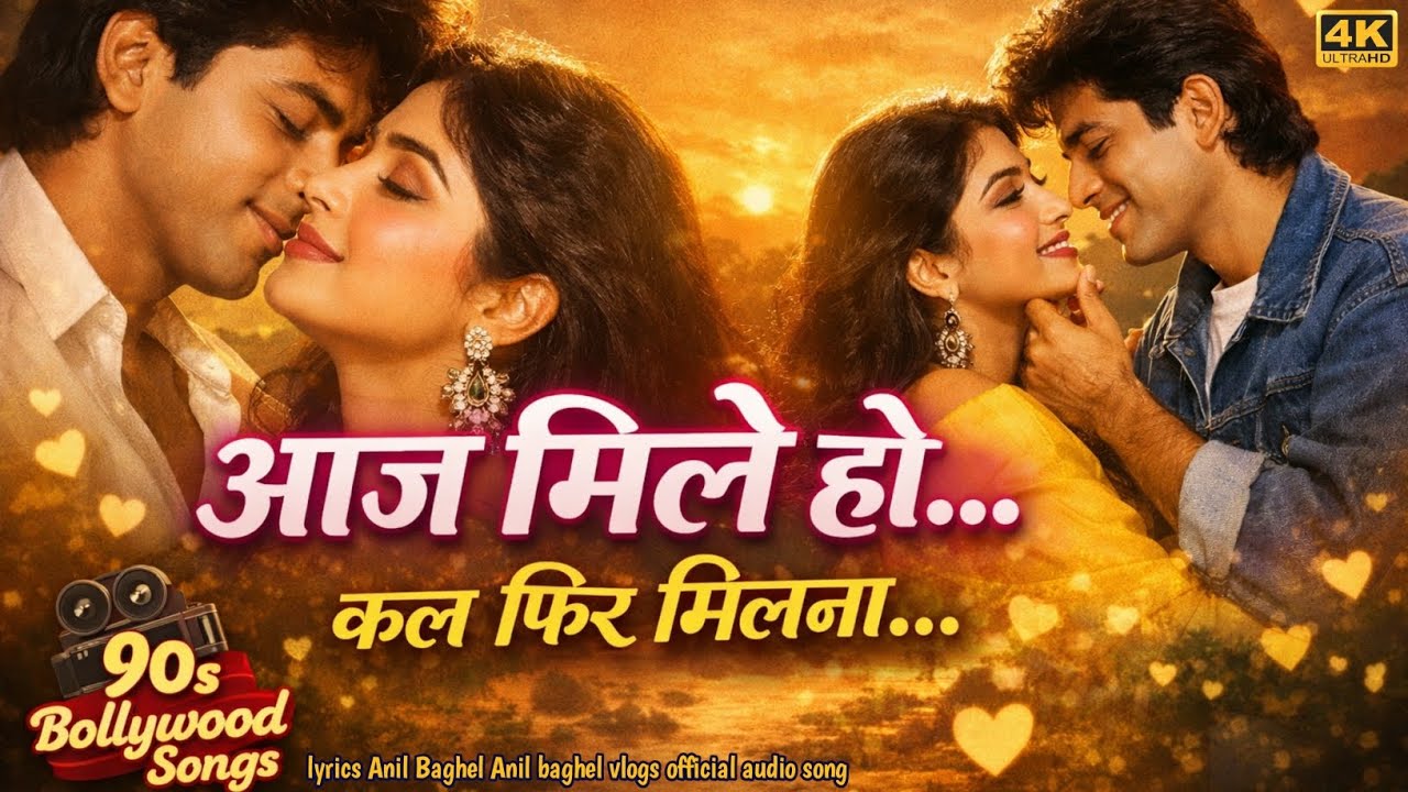 ( आज मिले हो कल फिर मिलना ) Aaj mile Ho kal Fer Milana New Hindi Bollywood 90s Romantic song 