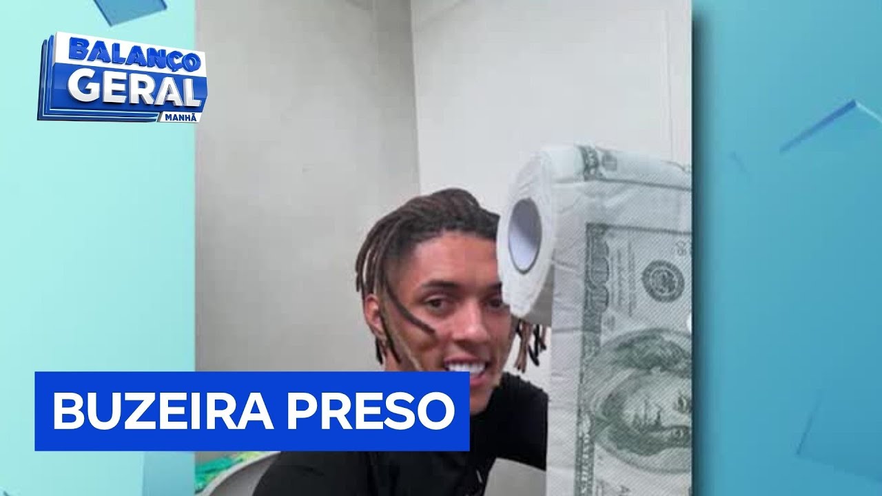 Influenciador Buzeira &eacute; preso em opera&ccedil;&atilde;o contra lavagem de dinheiro para o tr&aacute;fico