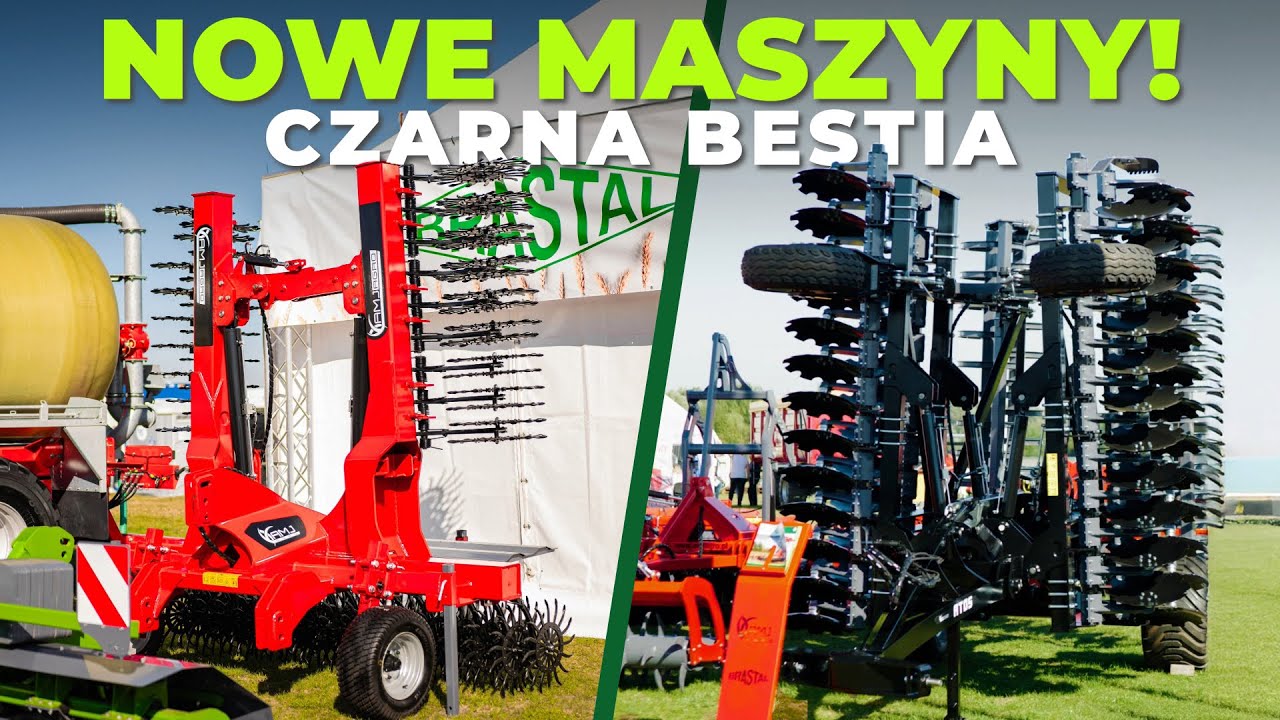 Trzy nowe MASZYNY, których potrzebujesz! | AMJ AGRO, AGRO SHOW Bednary 2024
