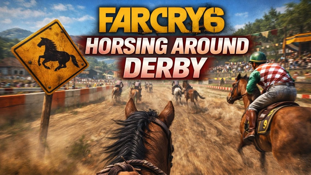 Far Cry 6 – Horsing Around Derby | Full Gran Premio Race (PS5 4К, No Commentary)