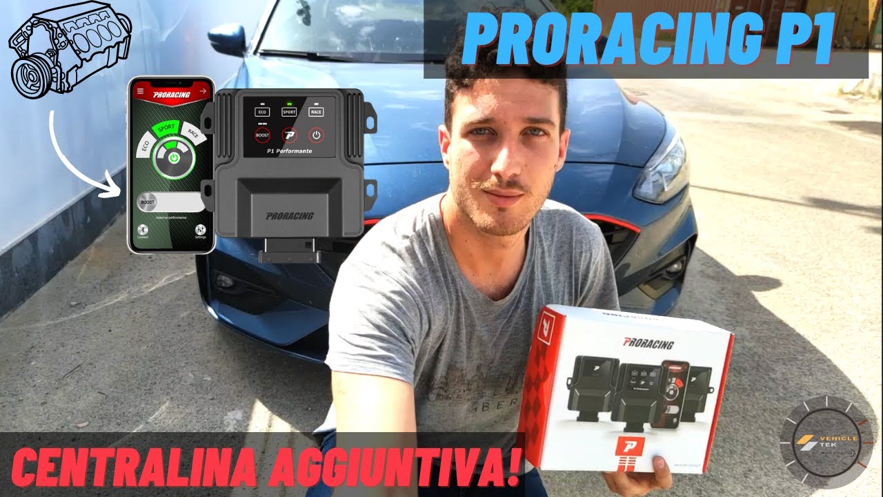 Centralina Aggiuntiva PRORACING P1 Performante - Prova su strada!