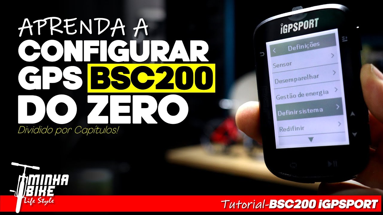 COMO CONFIGURAR O GPS BSC200 IGPSPORT DO ZERO | Tutorial Completo - Minha Bike Life Style