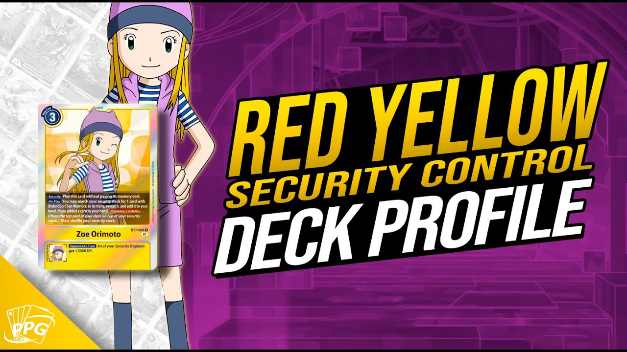 BT8 Red Yellow Security Control Deck Profile ft. Yadam