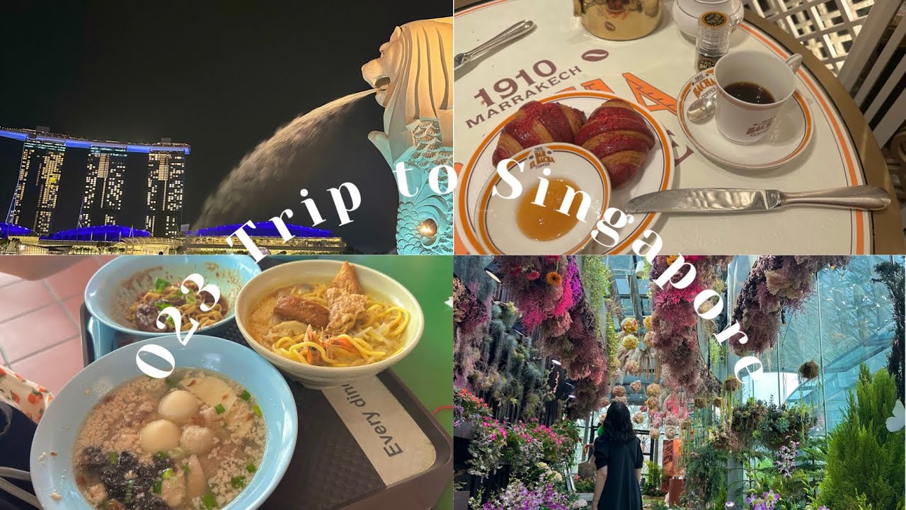 023【シンガポール旅行①】食べて遊んで大満喫の女子旅❤︎