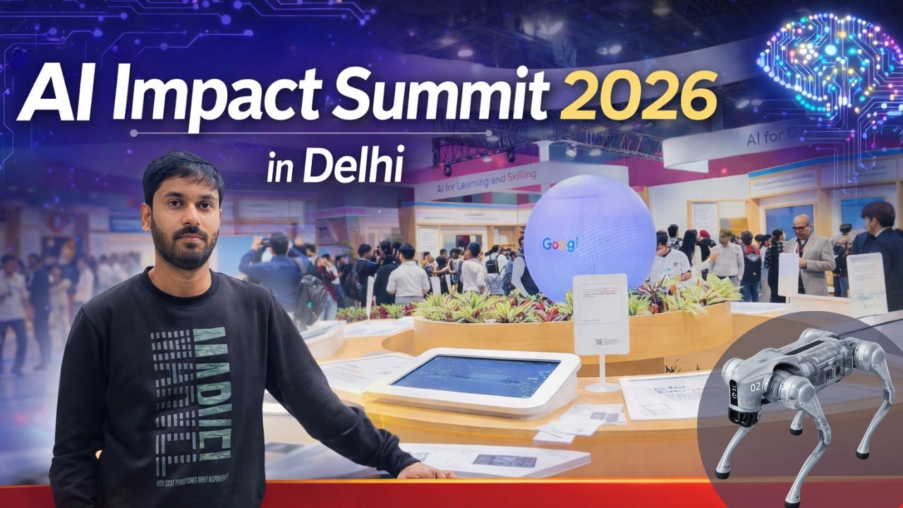 Inside AI Impact Summit 2026 Delhi 🇮🇳 | Registration, Entry Gates & Expo Tour