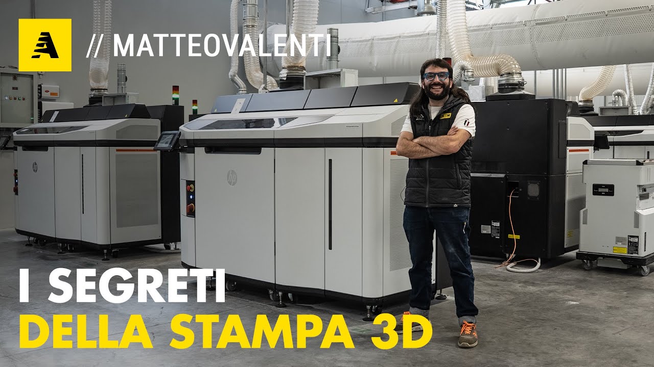 Come FUNZIONA e A COSA SERVE una STAMPANTE 3D da 700.000 €? I segreti della WEERG
