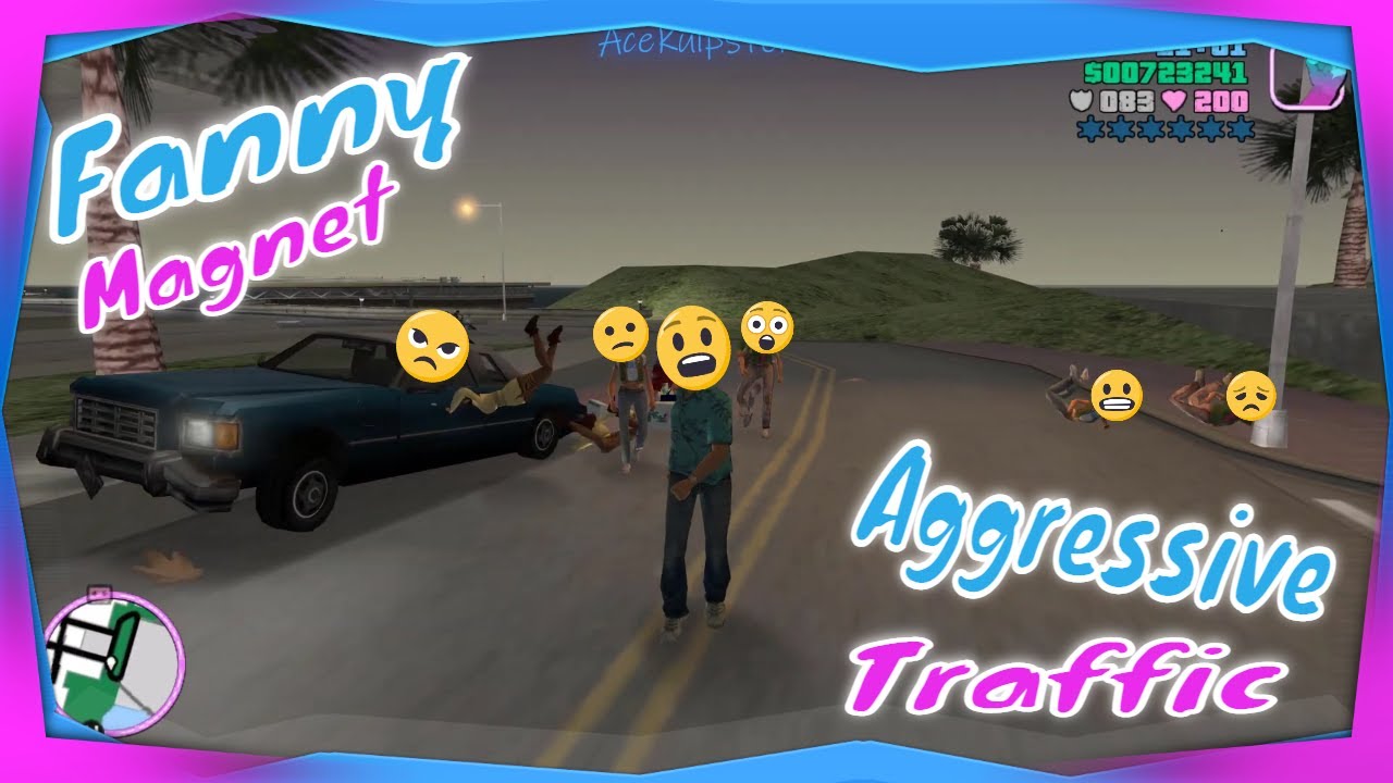 Grand Theft Auto: Vice City - Fanny Magnet & Aggressive Traffic
