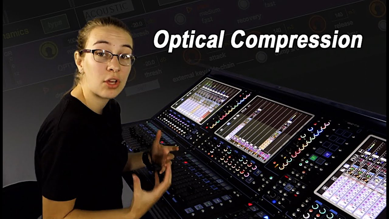 Optical Compression on DiGiCo’s Quantum Series Digital Consoles