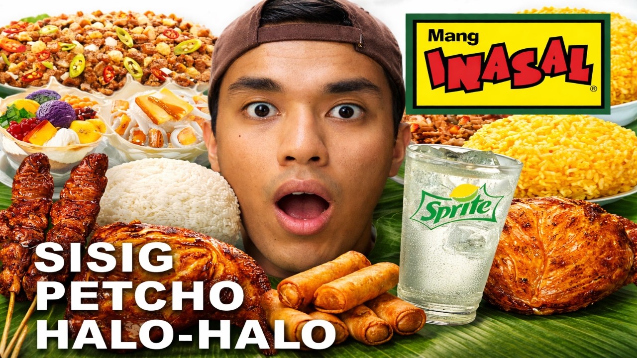 Buying EVERYTHING in the Menu sa Mang Inasal