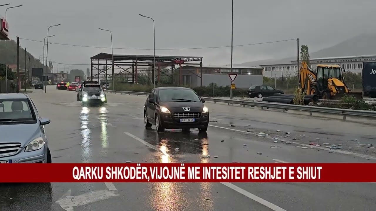 QARKU SHKOD&Euml;R,VIJOJN&Euml; ME INTESITET RESHJET E SHIUT