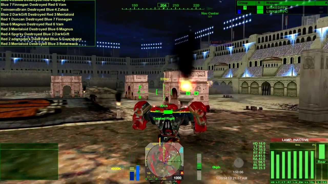Mechwarrior 4: Mercenaries - MekTek MekPak 3.1 - Gameplay