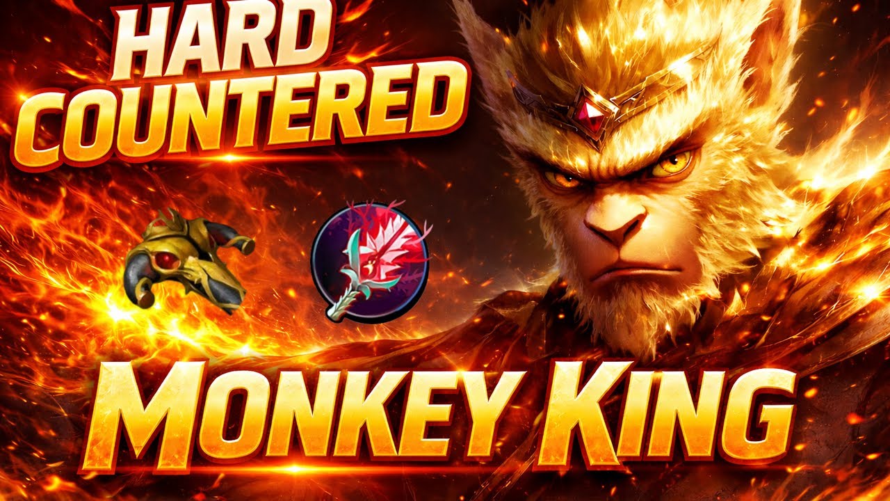 Как играет MID MONKEY KING на патче 7.40c? (Игра, в которой есть серьёзные контрмеры)