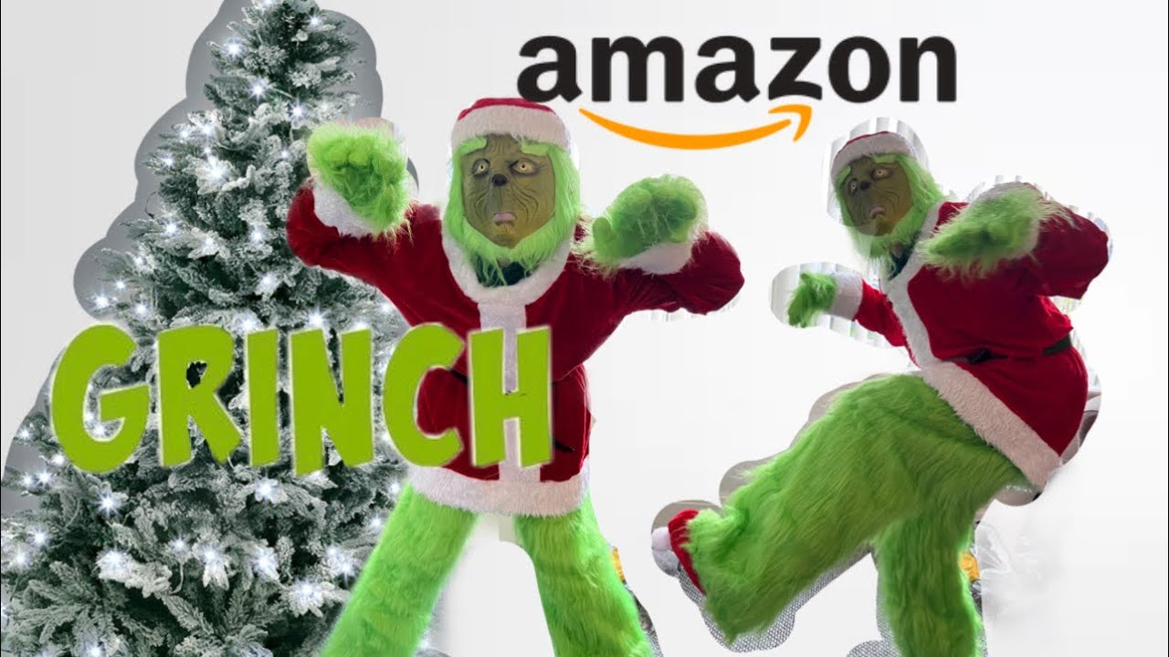 GRINCH SUIT Unpacking and Review