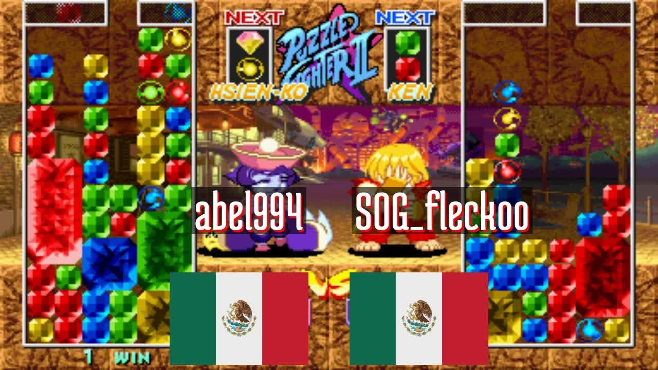 FT5 @spf2t: abel994 (MX) vs SOG_fleckoo (MX) [Super Puzzle Fighter II Turbo spf2 Fightcade] Aug 1