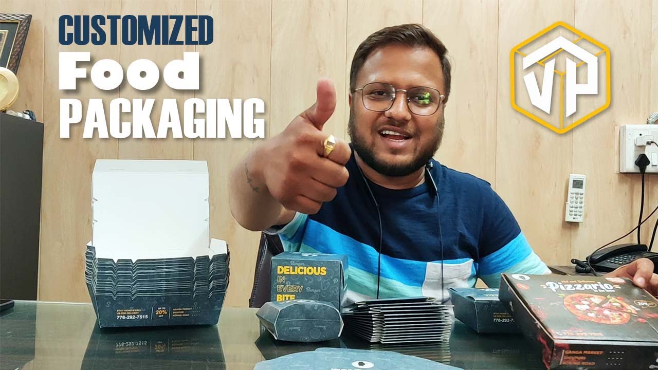 VP Customized Food Packaging Solution | Burger | Snacks | Pizza | Fries | Packaging | Boxes |