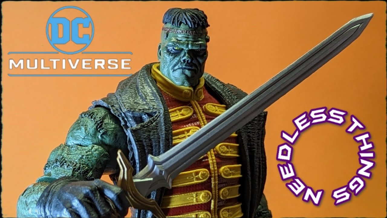 McFarlane Toys DC Multiverse Seven Soldiers of Victory Frankenstein Needless Unboxing