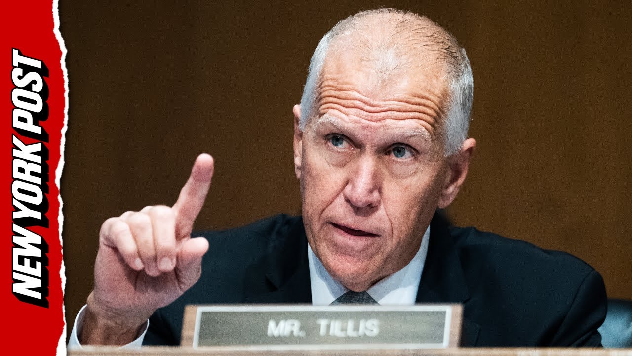 Watch: Sen. Thom Tillis’ fiery speech condemning his own party’s ‘Big Beautiful Bill’