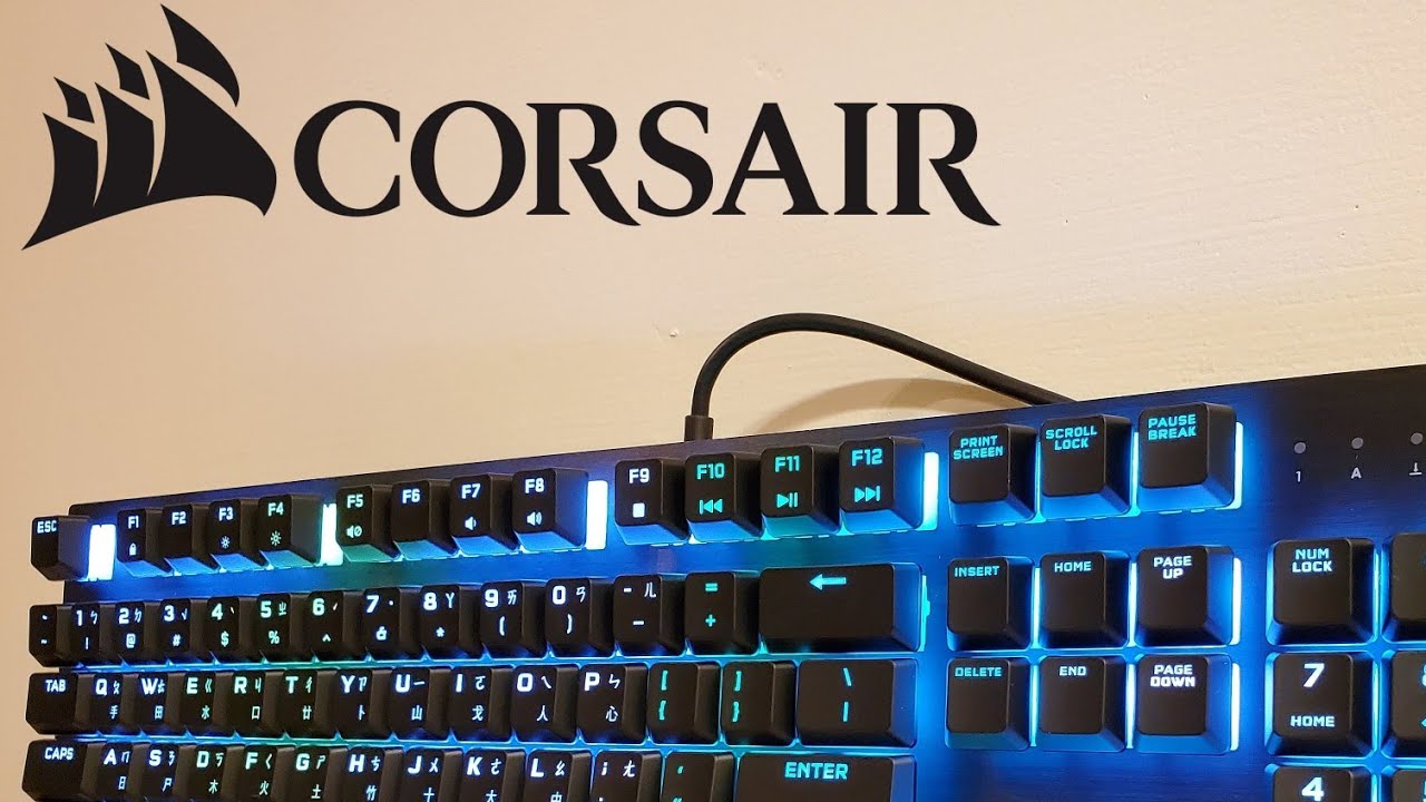 海盜船CORSAIR K60 RGB PRO 德國CHERRY MX VIOLA軸機械式電競鍵盤~ 海盜船出海啦