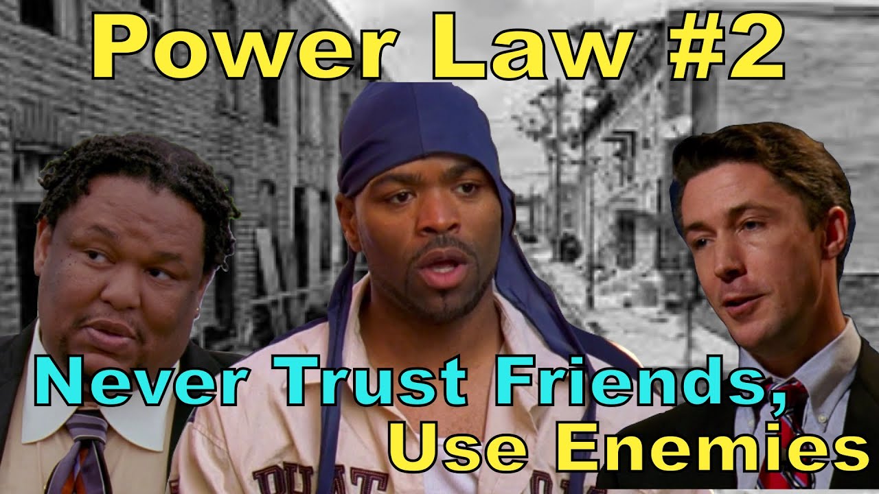 Power Law 2 in The Wire: Robert Greene's 48 Laws of Power