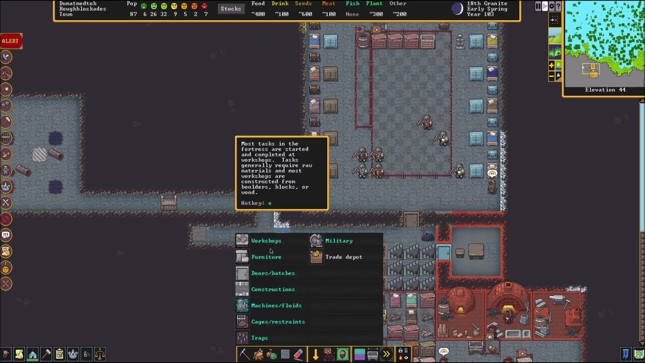 Dwarf Fortress - Simple Garbage Disposal Chute
