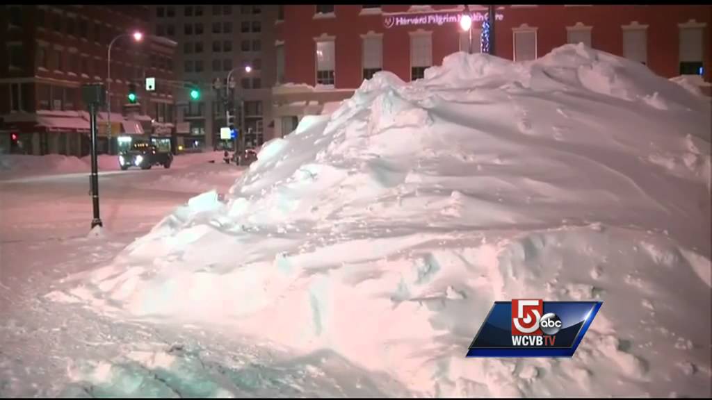 Worcester sees record amount of snow during blizzard