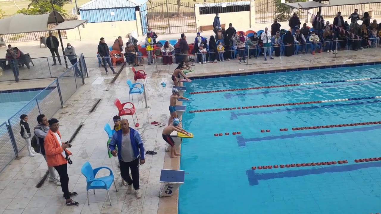 المركز التانى مالك حسين الرشيدى  بطوله  نادى البلاستيك  سباحه