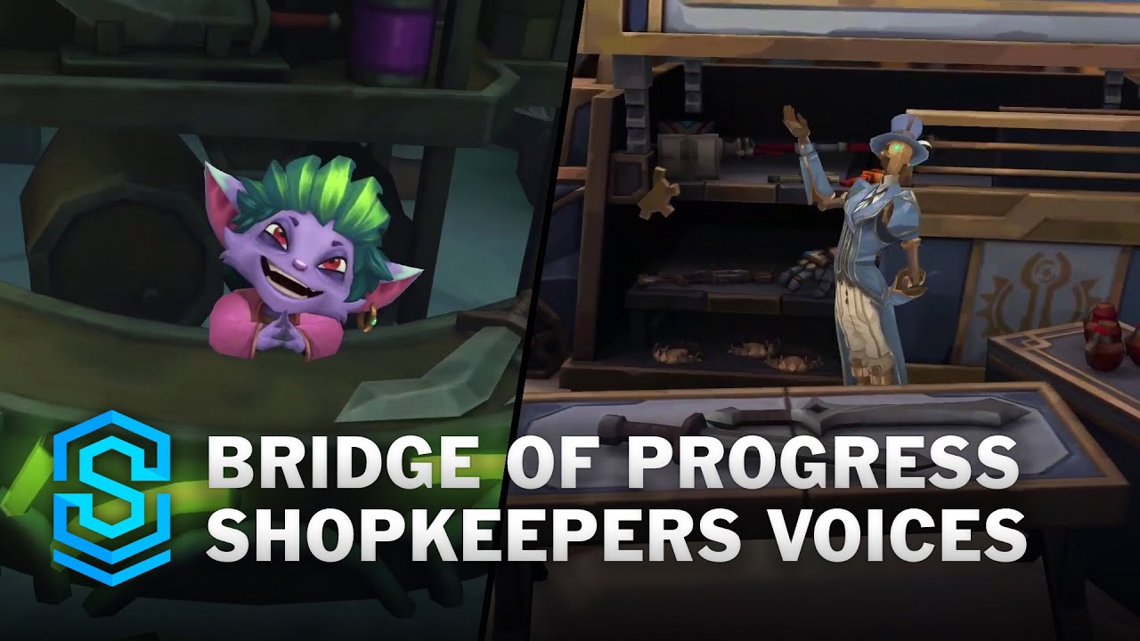 Arcane Shop Keepers Voices - Bridge of Progress