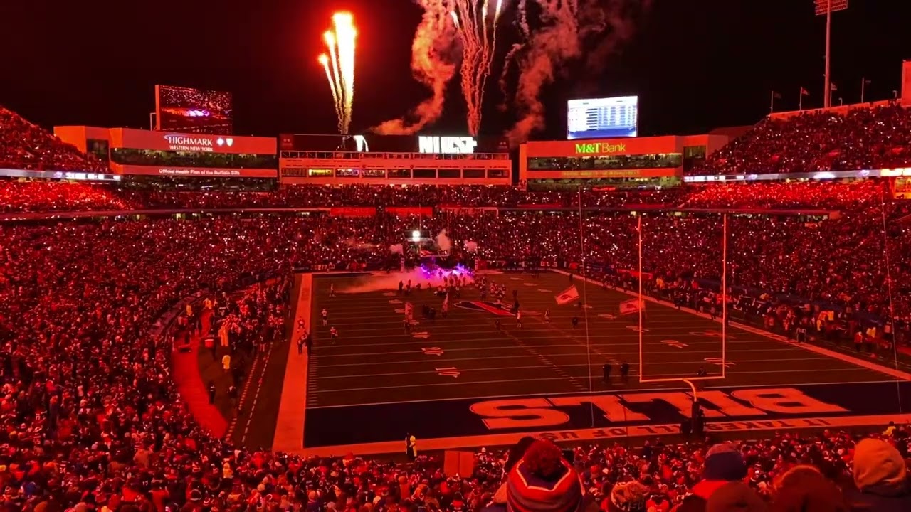 2022 Buffalo Bills Wildcard Round Player Intro