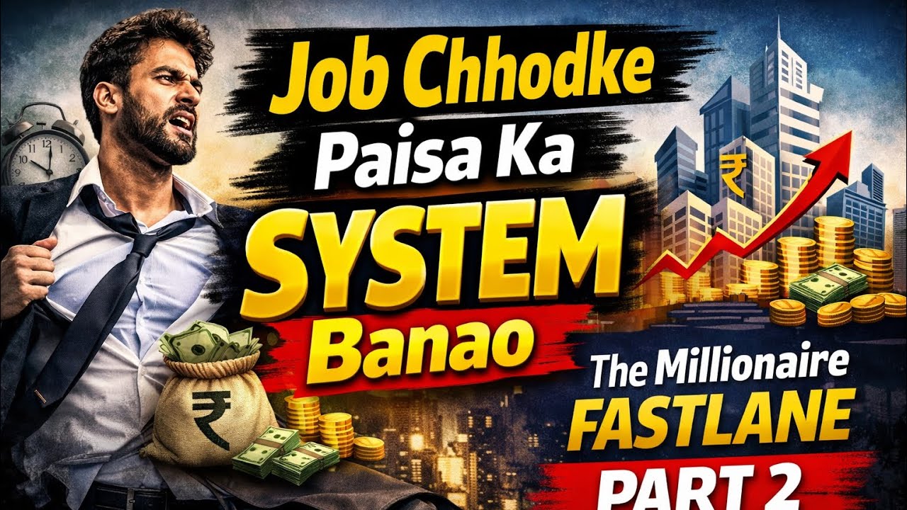 Job Chhodke Paisa Ka System Banao  The Millionaire Fastlane PART 2 Audiobook Hindi