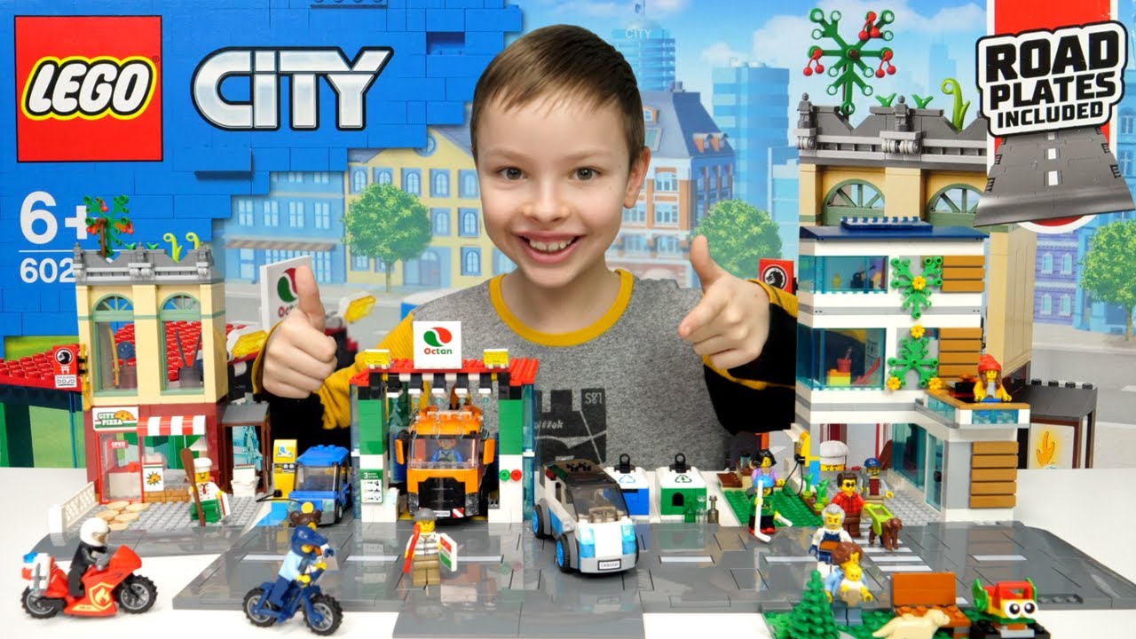Centrum Miasta i Dom Rodzinny! - LEGO CITY 60292 i 60291